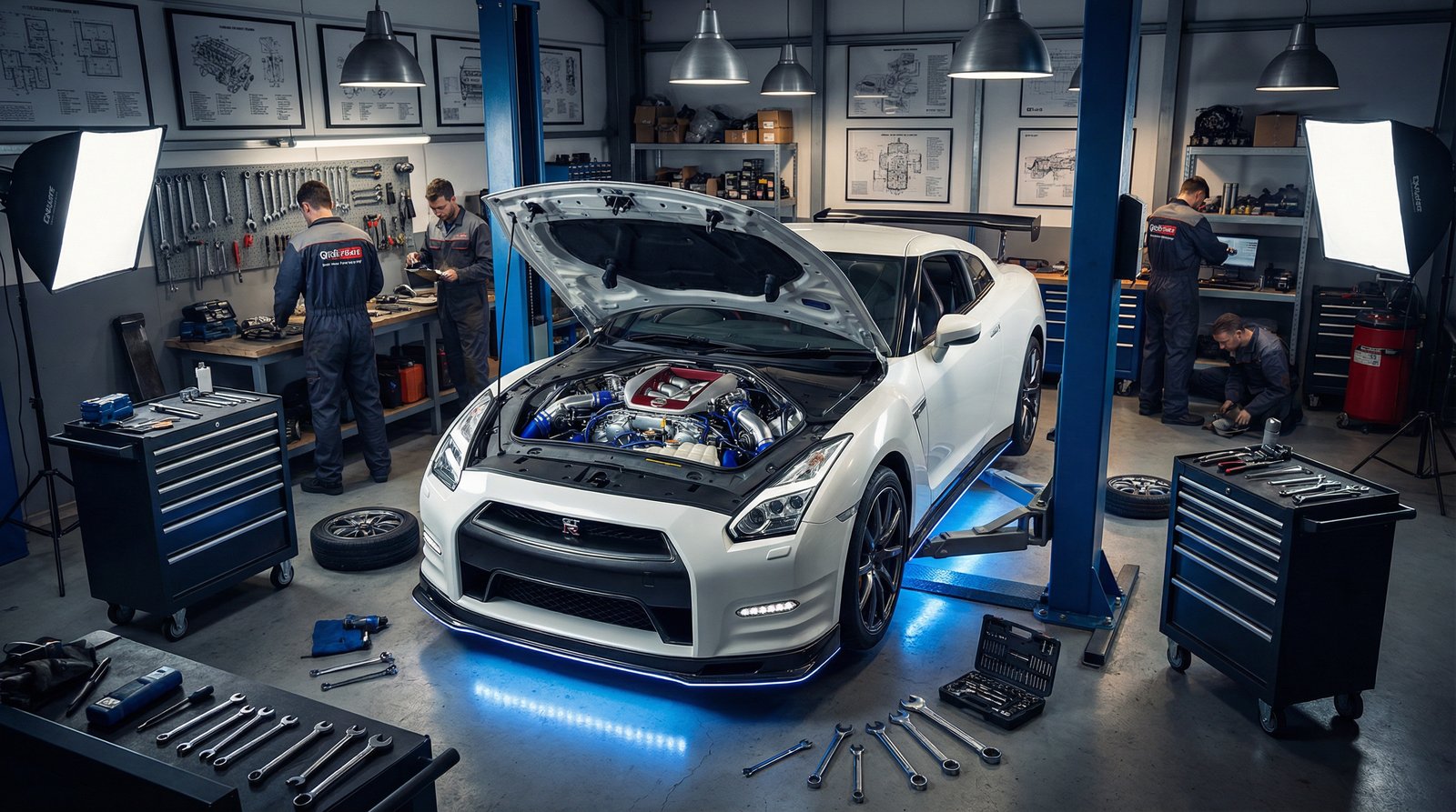 暗网禁区GTR改装视频