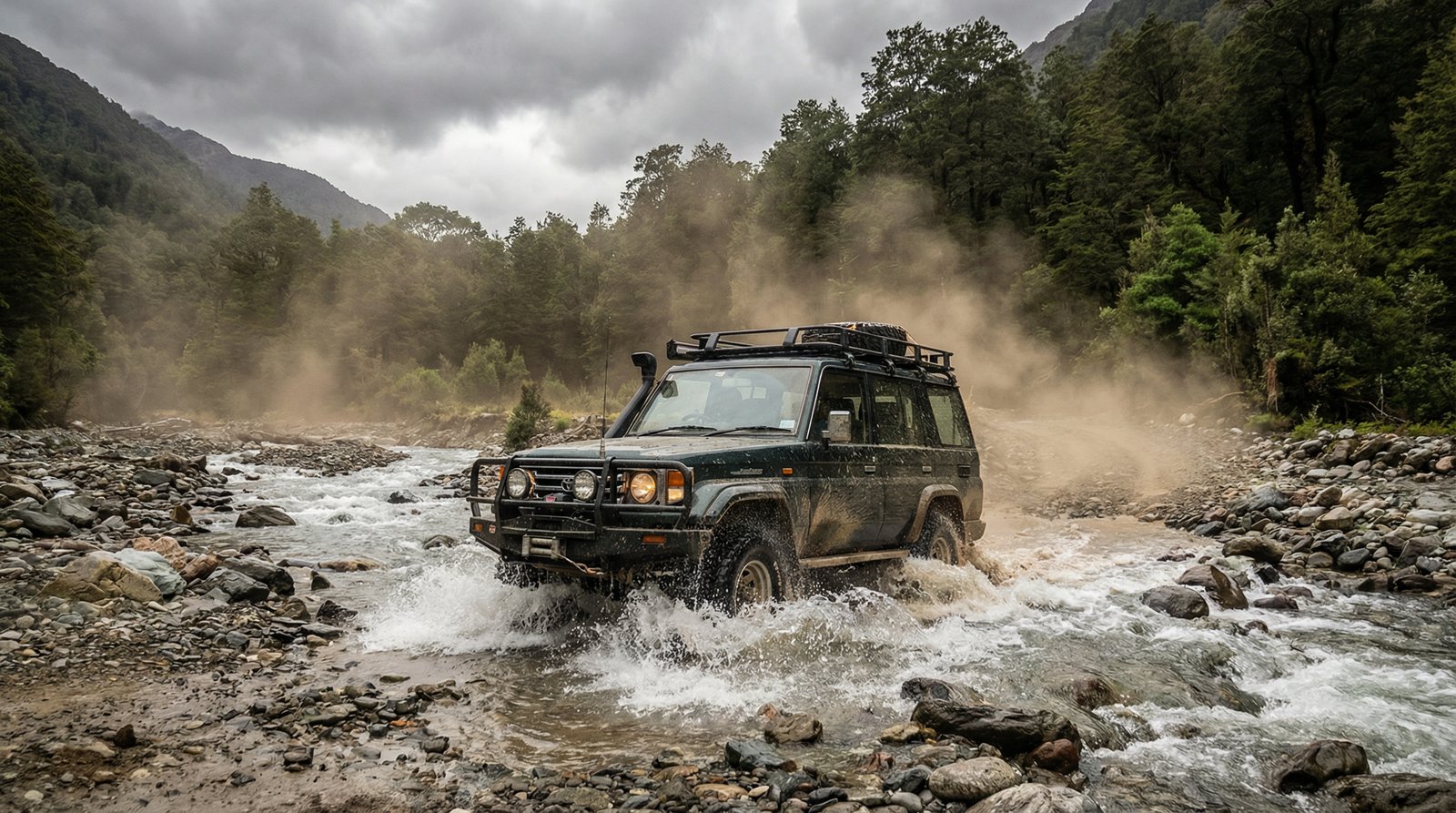 暗网禁区越野车旅行视频
