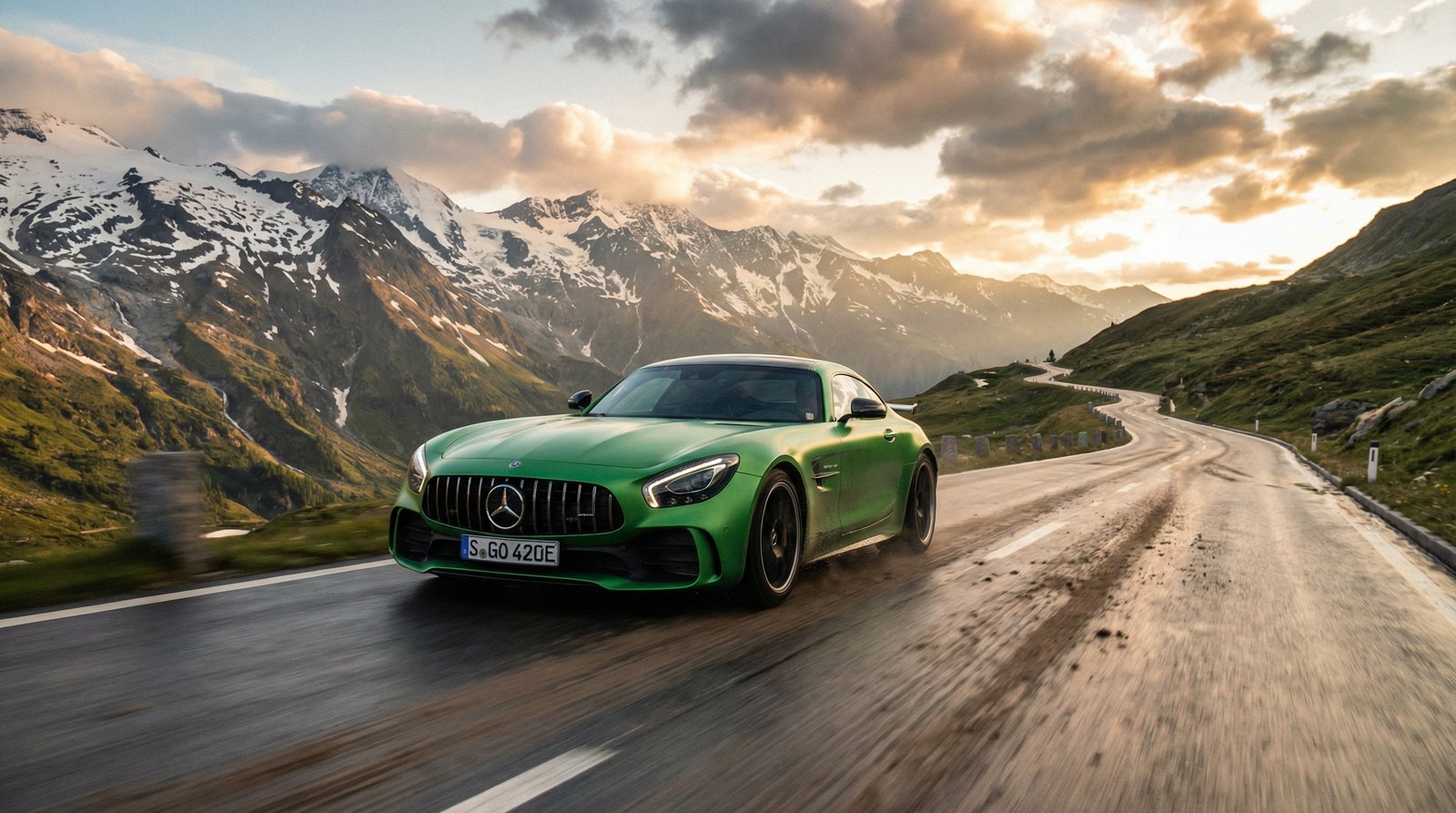 暗网禁区奔驰AMG山路视频